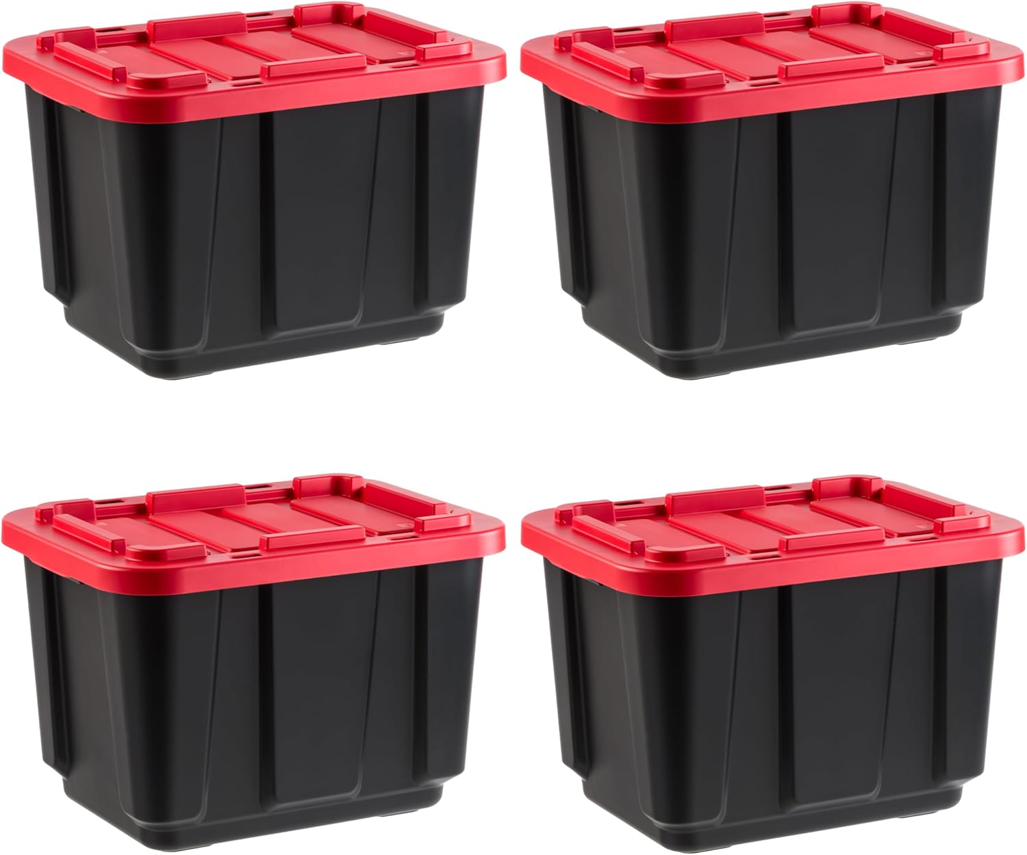 IRIS USA 12 Gallon Heavy Duty Truck Bed Toolbox Storage Bins