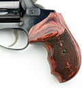 S&W J Round Revolver Grips - Real Wood Bateleur - Made in USA