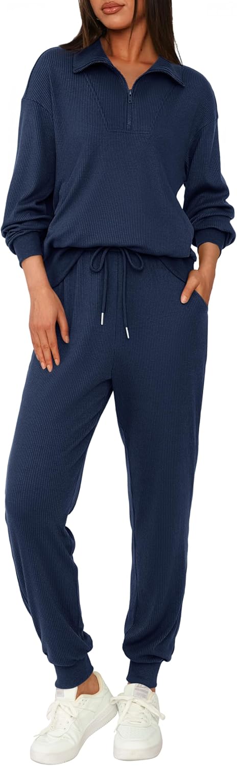 BTFBM Women's 2 Piece Tracksuit Fall Outfits for 2025 Style