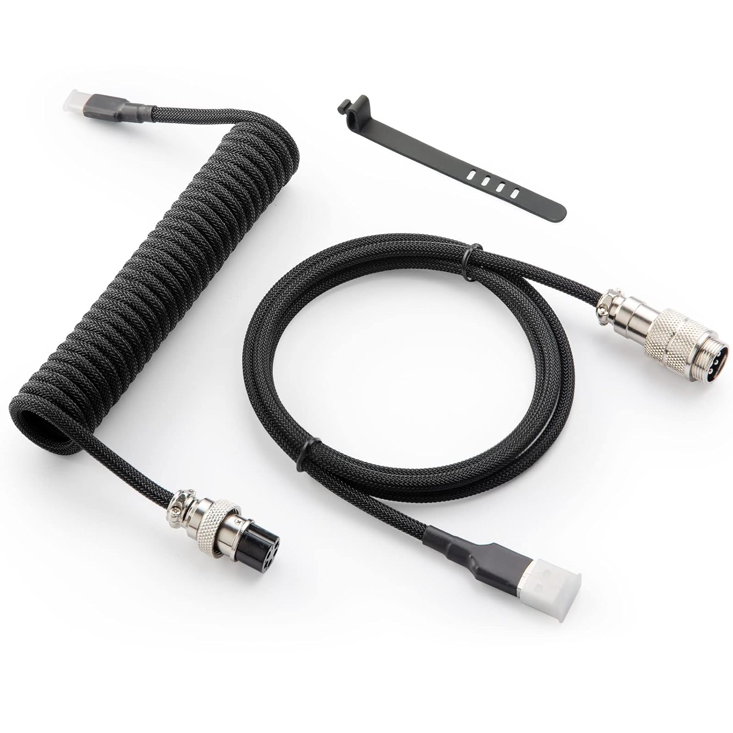 Custom Coiled USB C Cable for Gaming Keyboard