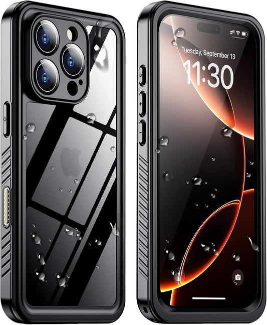 IP68 Waterproof iPhone 16 Pro Max Case with Full Body Protection