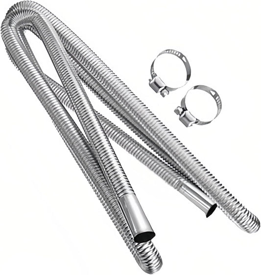 O'rengela Stainless Steel Diesel Heater Exhaust Pipe - Improved Air Flow!