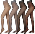Fleece Lined Tights for Women - Warm Thermal Leggings for Winter