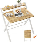 GreenForest No Assembly Folding Desk - Compact 30in Foldable Desk