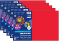Tru-Ray Construction Paper Festive Red 12 in x 18 in - Pack of 5
