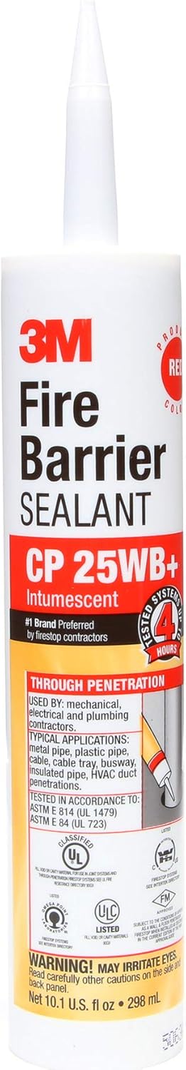 3M Fire Barrier Sealant CP 25WB+ for Fire Safety Applications