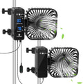 DAOTAILI 2-Pack Grow Tent Fan Set: Auto Humidity Control