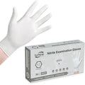 50 Medium White Nitrile Gloves - Latex Free, Multi-Use, Powder-Free