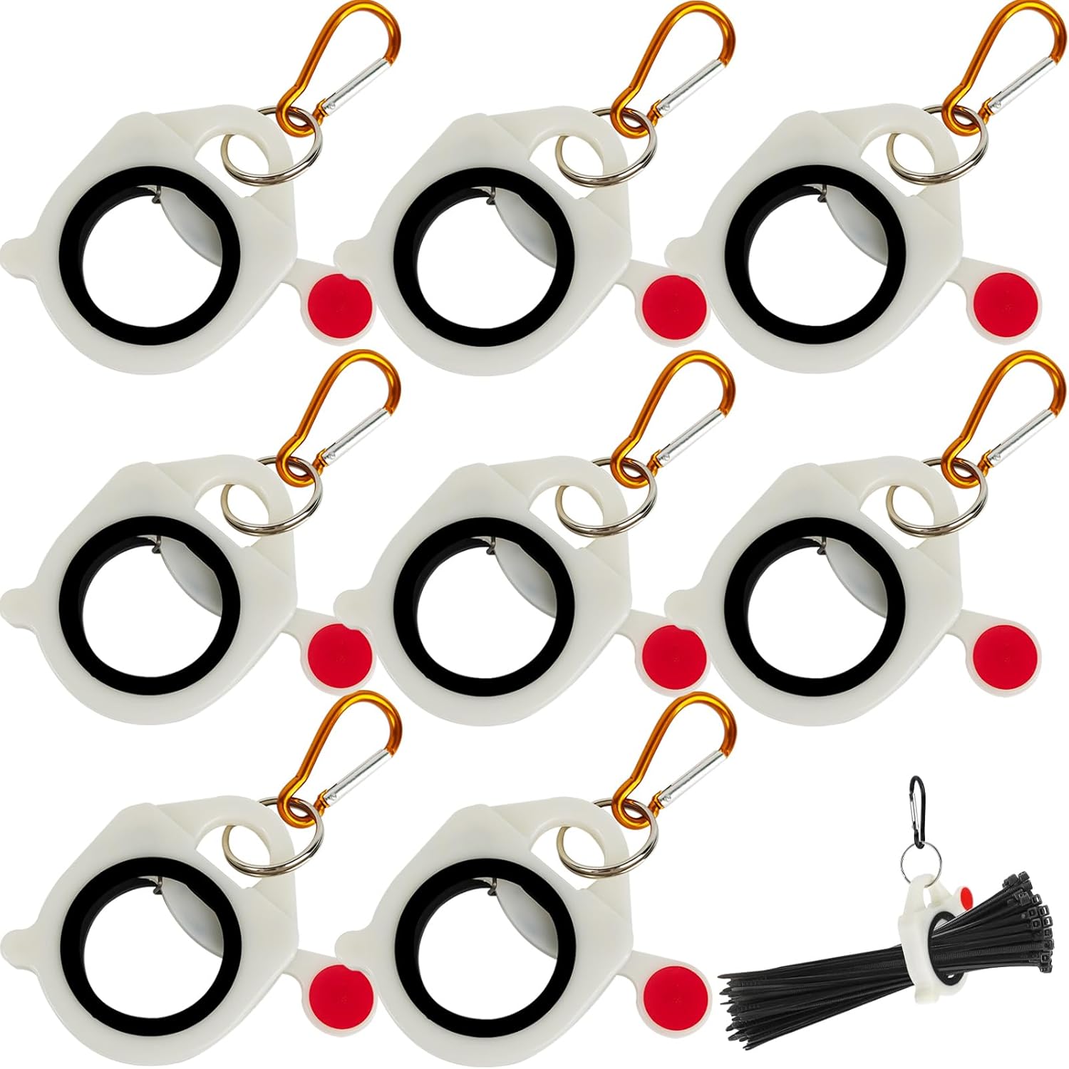 Heavy-Duty Zip Tie Holder for Efficient Cable Management