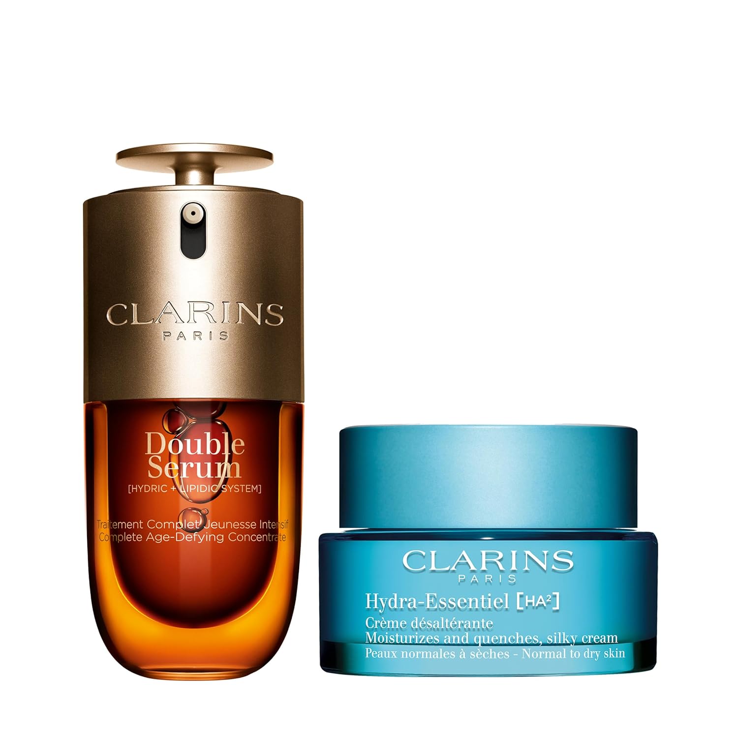 Clarins DOUBLE SERUM Anti Aging Face Serum for Radiant Skin