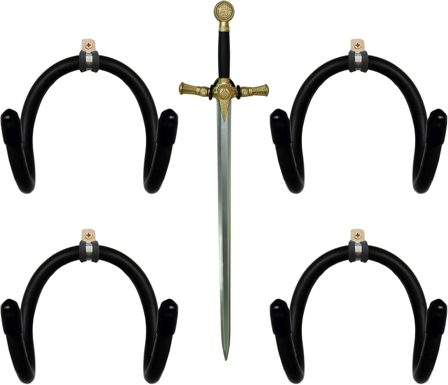MINI Adjustable Sword Wall Mount - 4 Pack