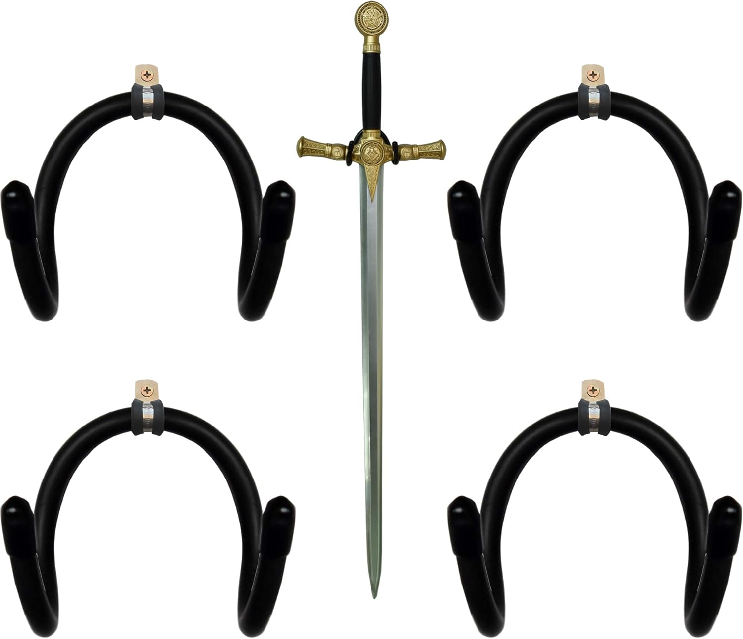 MINI Adjustable Sword Wall Mount - 4 Pack