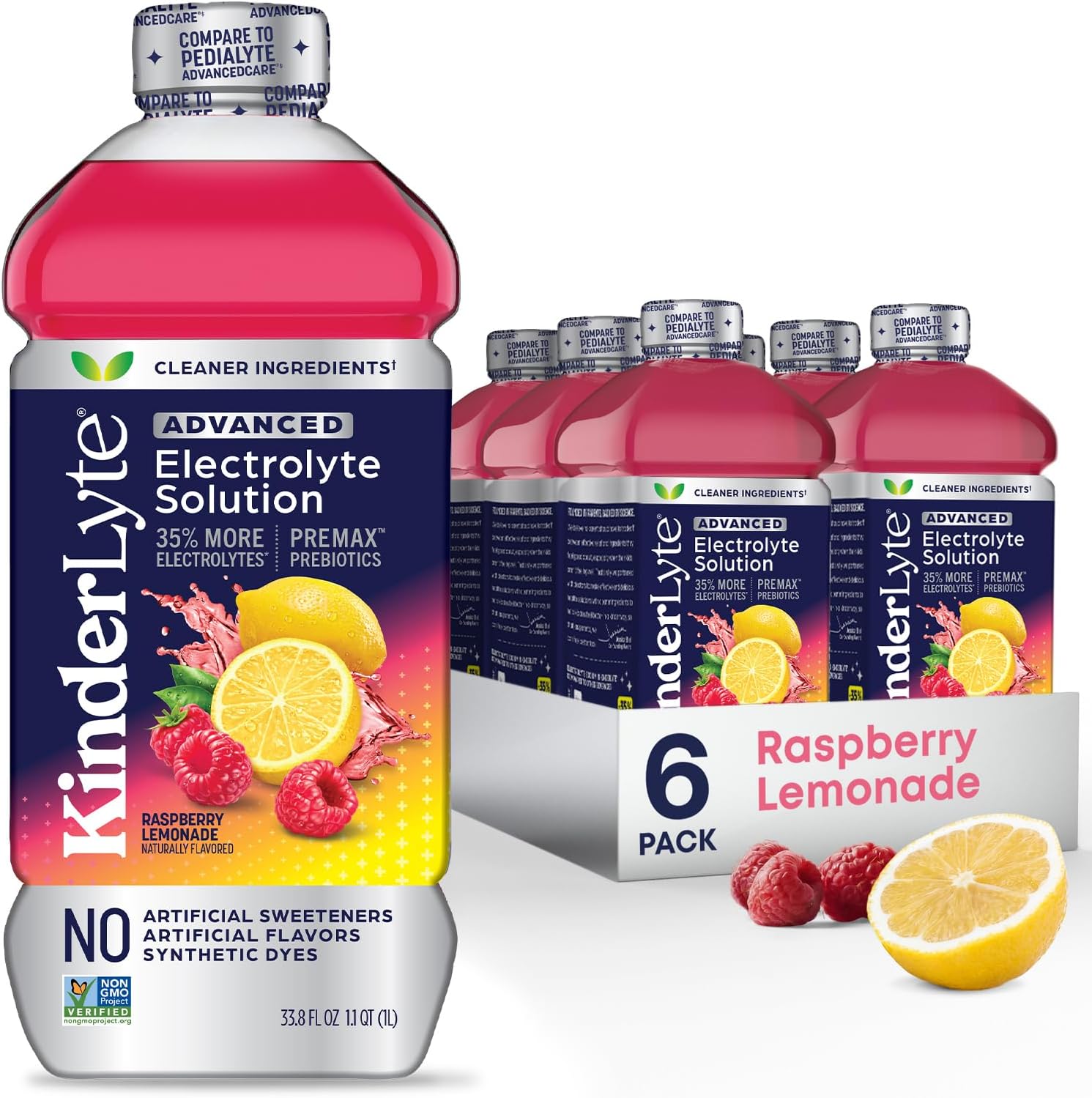 Kinderlyte Advanced Electrolyte Solution for Fast Hydration