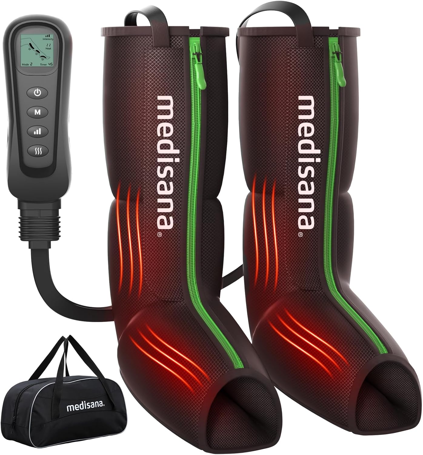 Leg Massagers with Heat and Compression for Pain Relief