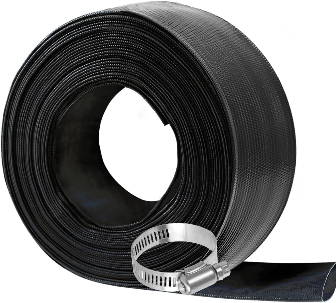 Eastrans 2ft' x 50 FT Heavy Duty Pool Backwash Hose for Drainage