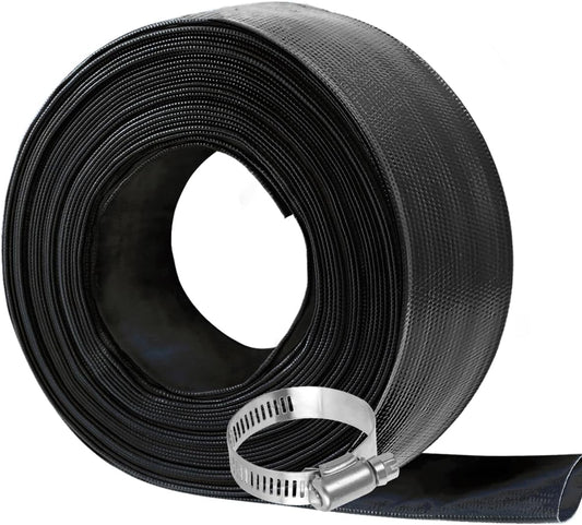Eastrans 1-1/2in x 100 FT Heavy Duty Pool Backwash Hose