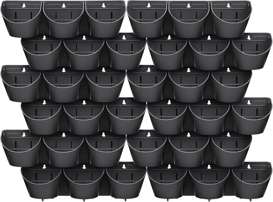 Self Watering Stackable Vertical Planters for Indoor Outdoor Use