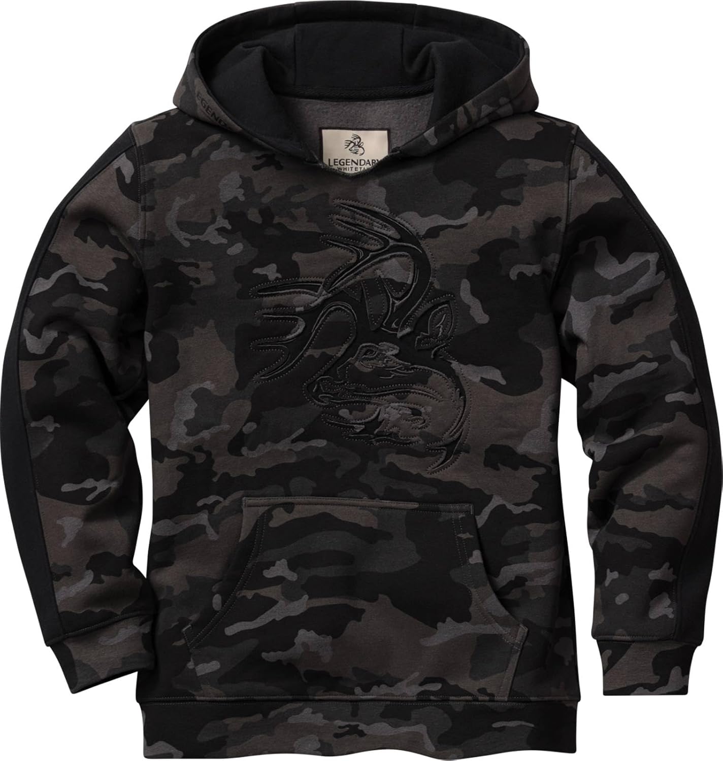 Kids Camo Outfitter Hoodie for Adventure and Comfort