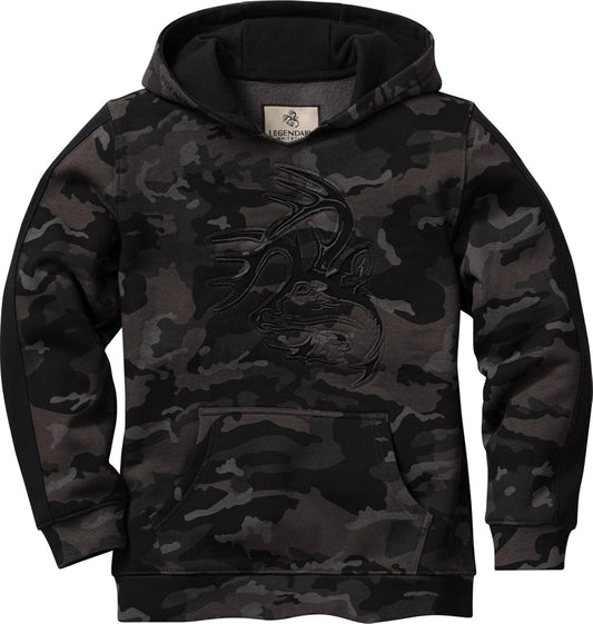 Kids Camo Outfitter Hoodie for Adventure and Comfort