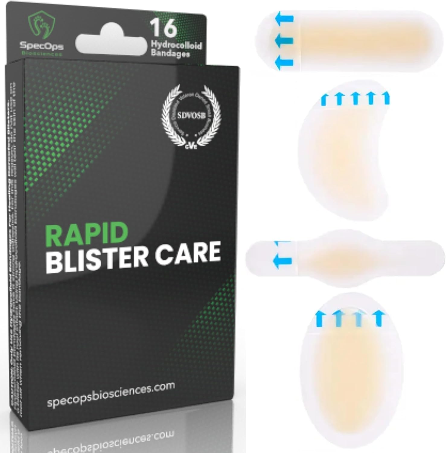 Fast Healing Blister Bandages for Athletes