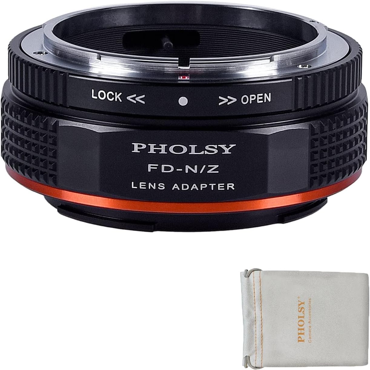 PHOLSY Lens Mount Adapter for Canon FD FL to Nikon Z Cameras