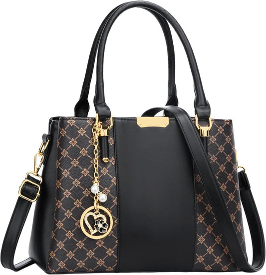 KKXIU 3 Zippered Compartments Handbags for Women - Stylish & Practical