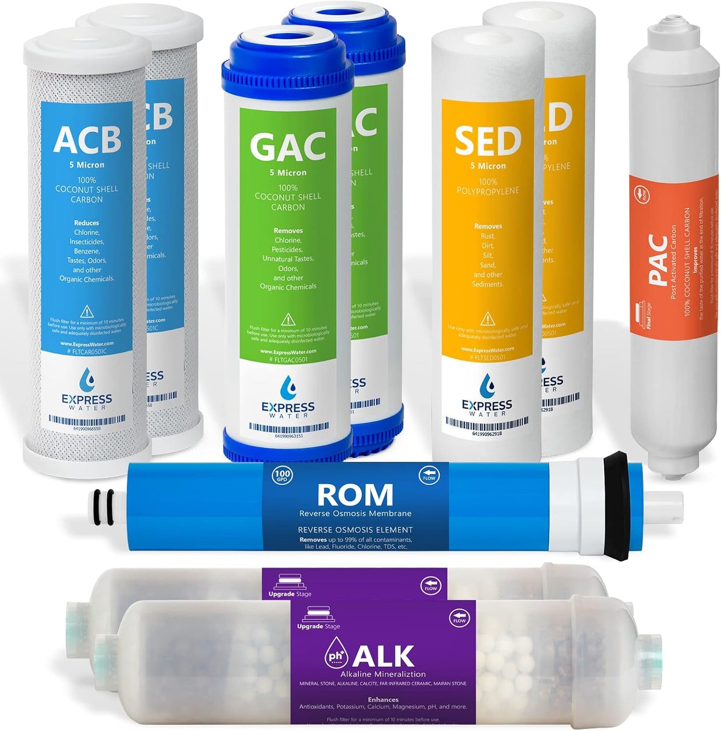 Express Water Reverse Osmosis Replacement Set for Clean Water