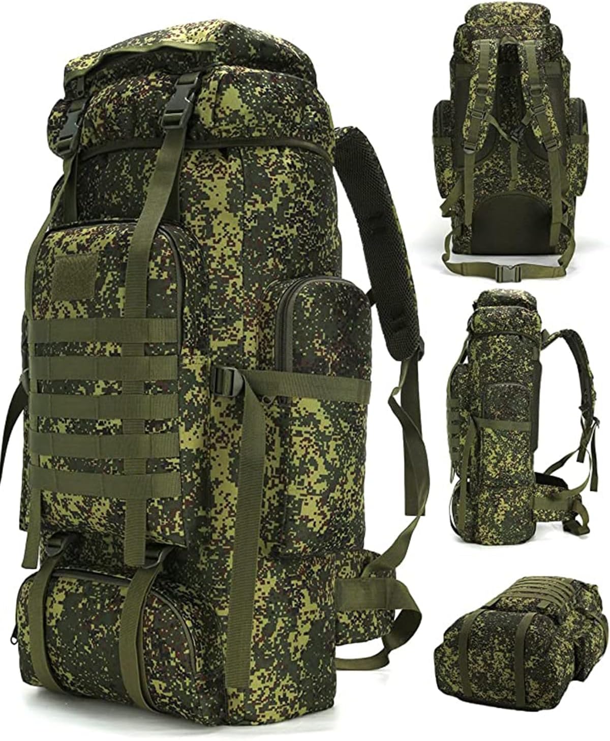King'sGuard 70L Tactical Backpack for Camping and Hiking Needs