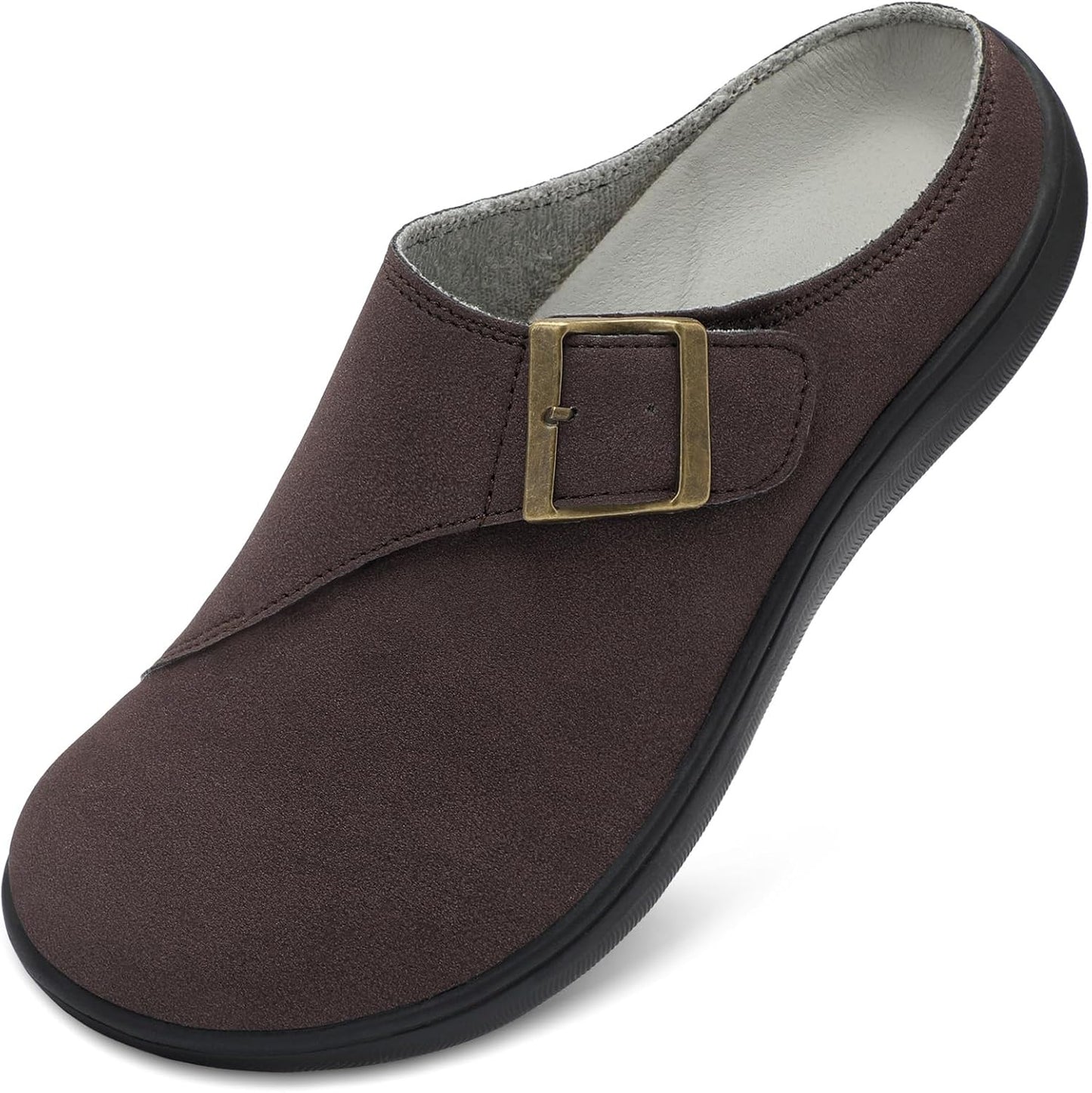 LeIsfIt Womens Wide Clogs for Diabetic Mules and Comfort