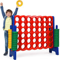 Giant 4-in-A-Row Jumbo 4-to-Score Game Set - 3.5ft Outdoor Fun