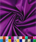 Satin Fabric 60in Wide Roll - Shiny Metallic Luxury for Sewing