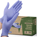 Biodegradable Disposable Medical Gloves Small - 150 Count - Violet