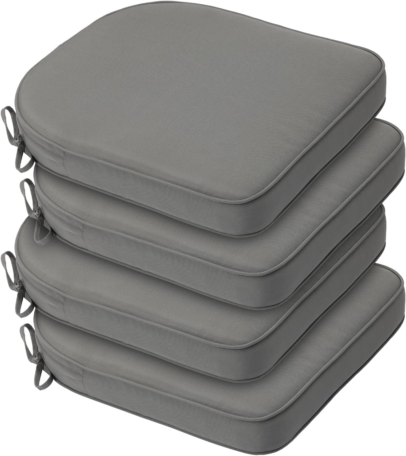 BPS Outdoor Chair Cushions Set - Waterproof & Fade Resistant