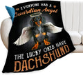 Dachshund Throw Blanket - Soft Cozy Fleece Throw for Couch or Bed