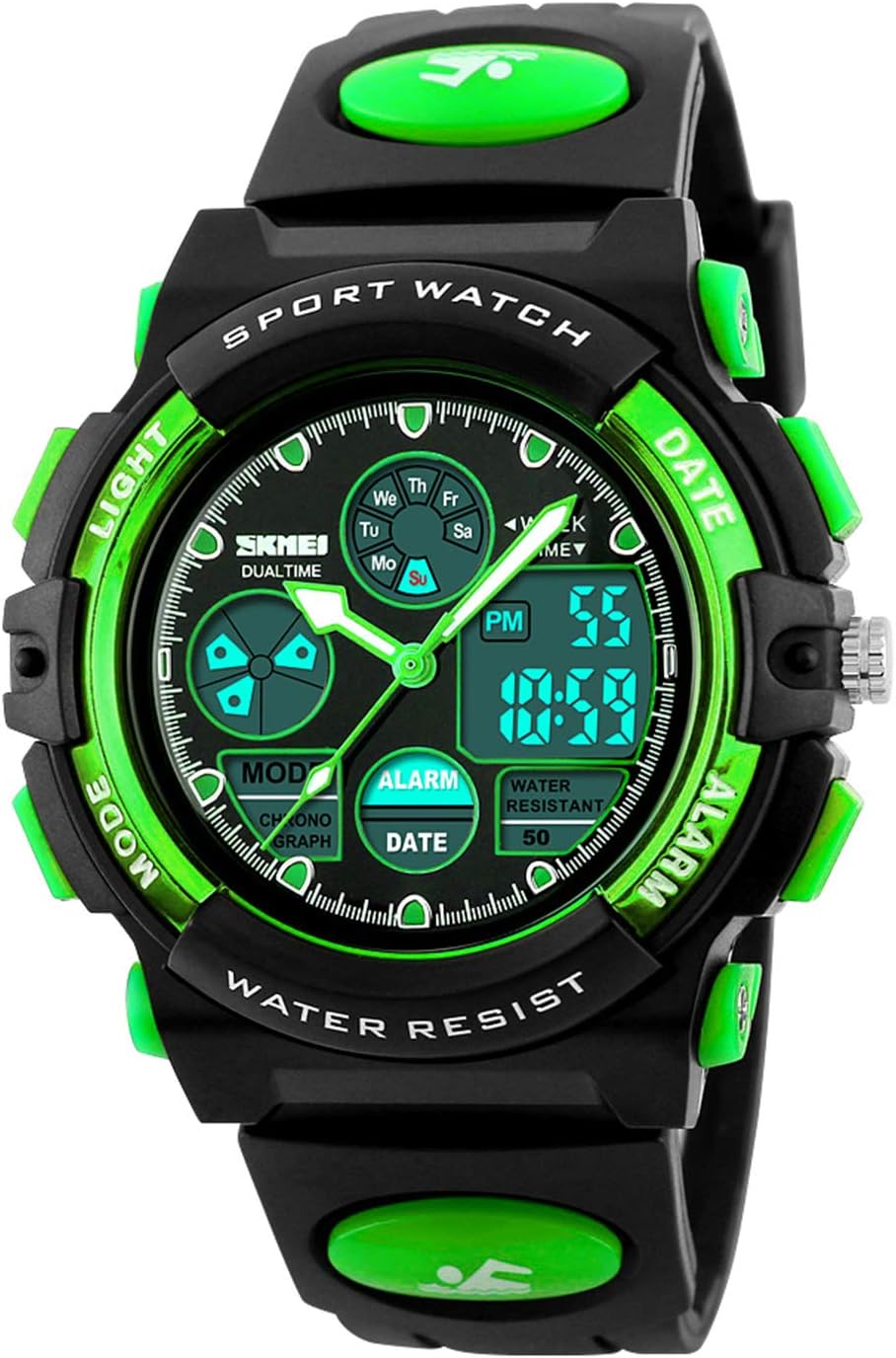 Waterproof Digital Boys Watch - DAYLLON