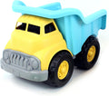 Green Toys Dump Truck Turquoise/Yellow - Eco-Friendly Toddler Rig