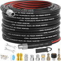Sewer Jetter Kit 50FT Hose 5800PSI - Complete Drain Cleaner Kit