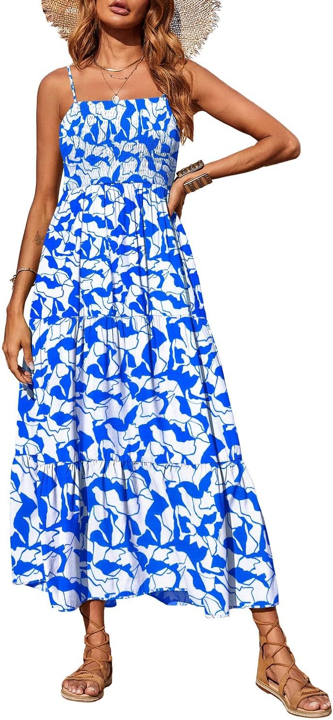 PRETTYGARDEN Women's Summer Maxi Dress for Casual Beach Wear