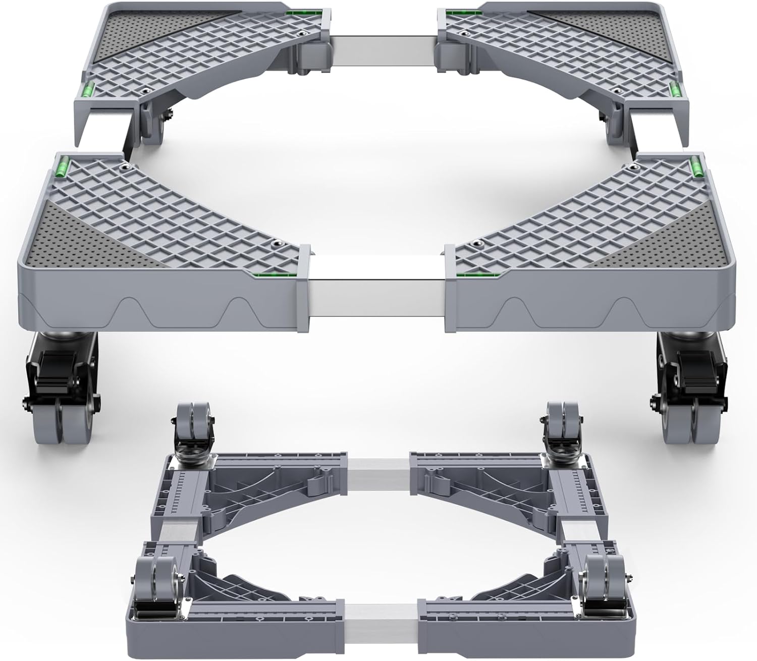 Adjustable Mini Fridge Stand on Wheels - Move with Ease!
