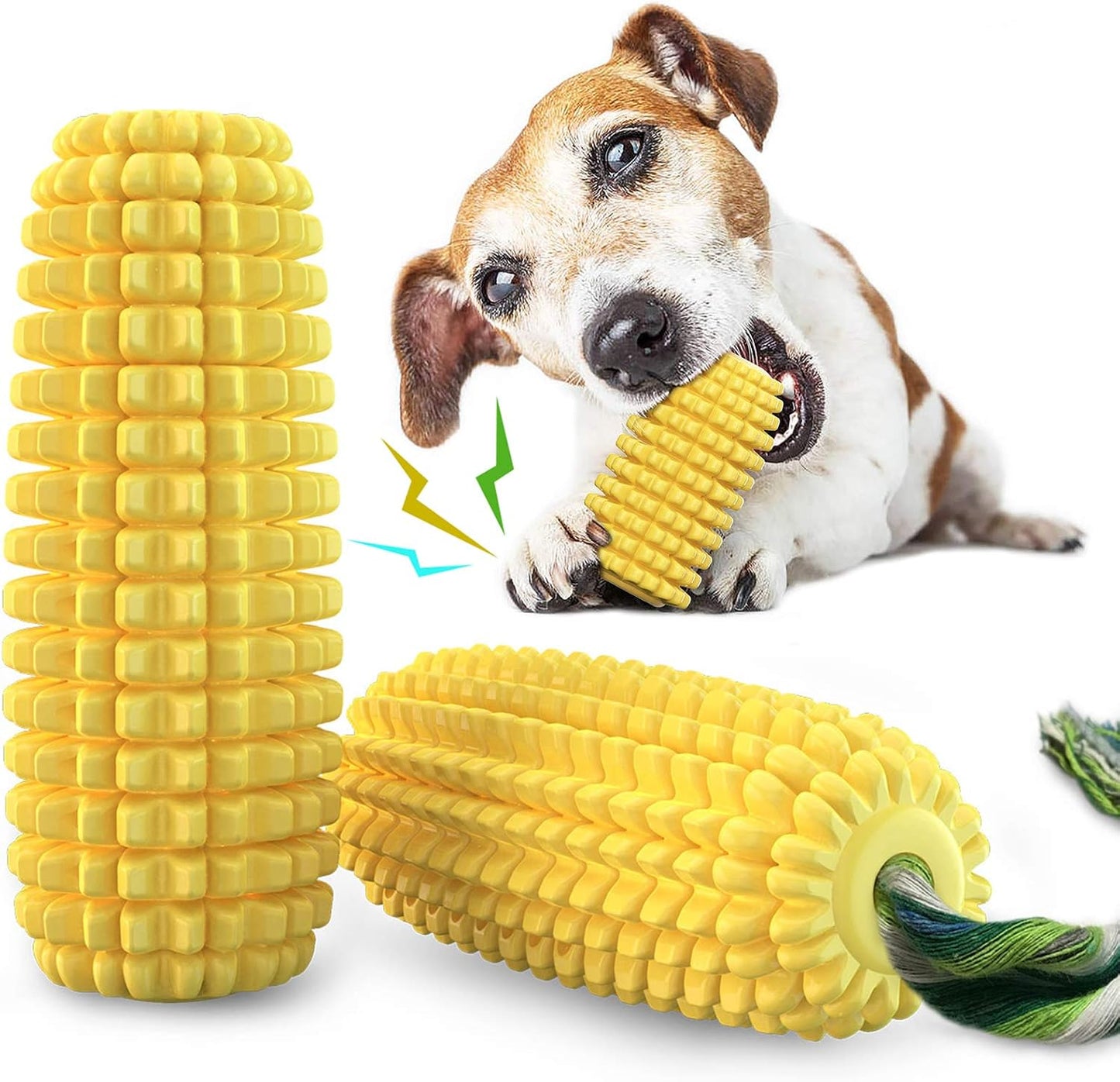 Indestructible Dog Chew Toy - Tough & Squeaky for All Breeds