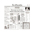 G.E.T. 4-TI1808 12ft x 12ft Italian Newsprint Liner - Grease-Resistant