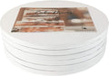 18 Inch Cake Board Drums 6-Pack - Sturdy 1/2 in Thick Cake Bases