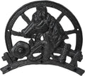 MyGift Heavy Duty Hose Holder Wall Mounted - Vintage Scrollwork