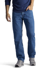 Lee Men's Regular Fit Straight Leg Jean, Dark Stone - Reliable