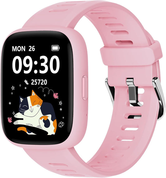 BIGGERFIVE Kids Smart Watch: Heart Rate + Fitness Tracker