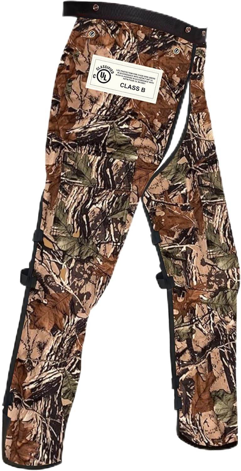 Forester Chainsaw Chaps for Men & Women - Safety & Comfort