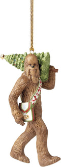 Lenox Chewbacca with Christmas Tree Ornament - Holiday Tree Accent