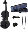Cecilio 4/4 Full Size Acoustic & Electric Violin - Dual-Mode