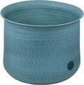 LifeSmart Steel Garden Hose Pot Holder - Weathered Copper Finish