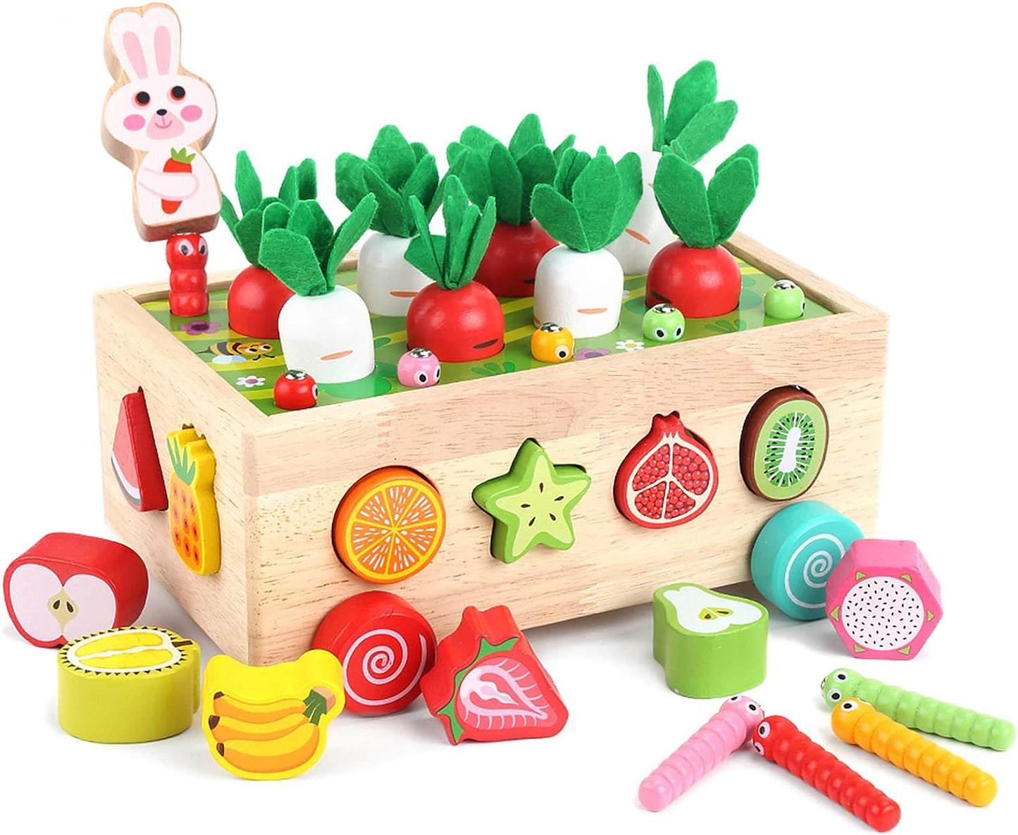 Montessori Shape Sorter: 1st Birthday Gift for Toddler
